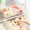 Axyaa Plastic Folding Fridge Storage Box - Large Capacity Vegetable Organizer