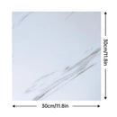 Axyaa Peel and Stick Marble Backsplash Tiles for Kitchen Bathroom Living Room