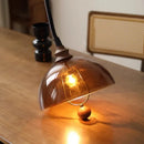 Axyaa Amber Shades Retro Dining Room Pendant Chandelier Lighting for B&B Tea Room