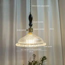 Axyaa Modern Wood Handle LED Pendant Light Fixtures for Dining Room