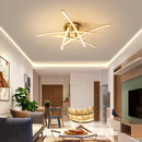 Axyaa LED Chandelier with Remote Control - Modern Living Room Bedroom Lighting
