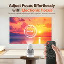 Axyaa Magcubic HY300 4K Portable Projector with Speaker & Android11