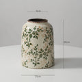 Axyaa Ceramic Vase: French Retro Pastoral Style, High Sense, Creative Ornament