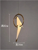 Axyaa Bird Chandelier LED Lamp for Home and Kids Room Decor