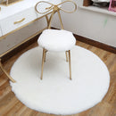 Axyaa Faux Fur Plush Suede Carpet: Soft, Fluffy Rug for Kids, Game Room, or Bedroom