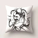Skull Polyester Pillowcase 45X45CM Axyaa Home Decor Cushion Cover Square Sofa Decor