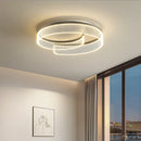 Axyaa Round LED Ceiling Light Acrylic Bedroom Study Room Lamp Fixtures