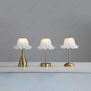 Axyaa Wireless Flower Lamp: Dimmable Decorative Desk Light