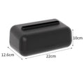 Axyaa Wall Mountable Tissue Box Holder - Automatic Lift, Waterproof, Reusable