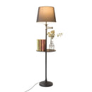 Axyaa Wooden Vertical Floor Lamp for Home Living Room Study Bedroom