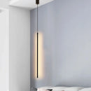Axyaa Slim Pendant Lights: Bedroom & Living Room Hanging Lamp, Bedside Suspension