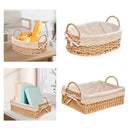 Axyaa Imitation Rattan Storage Baskets - Multi-Purpose Home & Travel Organizers