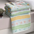 Axyaa Cotton 6-Layer Yarn Quilt - Soft and Cozy Gauze Blanket - Nap Blanket