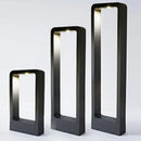 Axyaa 10W LED Lawn Lamp Aluminum Pillar Garden Landscape Lights