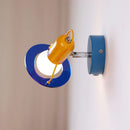 Colorful Chain Switch Wall Sconce by Axyaa for Bedroom, Parlor, Aisle - Art Deco Style