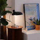 Axyaa Vintage Bauhaus Desk Lamp Black White Green Adjustable Indoor Light