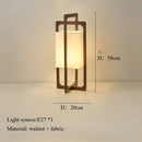 Axyaa Japanese Wooden Art Floor Lamp Retro Living Room Tea Room Hotel Lighting