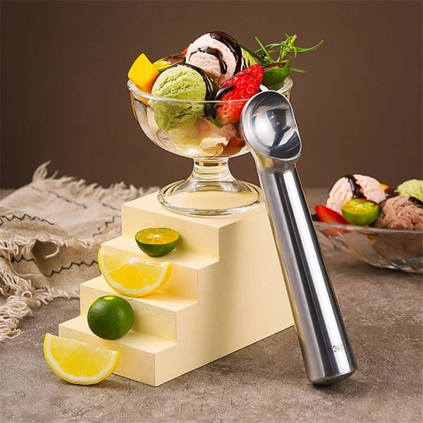 Axya Ice Cream Scoop & Fruit Ball Digging Machine - Self-Melting Spoon