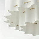 Axyaa Retro Wave Fabric Pendant Light for Designer Spaces