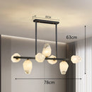 Axyaa LED Chandeliers Modern Pendant Ceiling Light for Living Room Dine Room