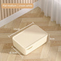 Axyaa Wardrobe Organizer Plastic Storage Boxes for Bedroom Cabinets Makeup Doll Container