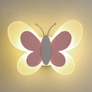Axya Butterfly Wall Light: Creative LED Butterfly Sconce for Children's Bedroom