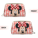 Axyaa Minnie Mouse Cosmetic Bag: Trendy Large Capacity Makeup Case