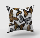 Axyaa Cartoon Butterfly Print Pillowcase 45*45cm