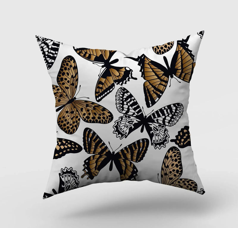 Axyaa Cartoon Butterfly Print Pillowcase 45*45cm