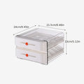 Axyaa Egg Storage Boxes: Refrigerator Egg Holder Tray for Fresh & Drop-proof Preservation