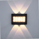 Axyaa Outdoor LED Wall Light, Aluminum and Plastic, IP65 Waterproof, Indoor & Outdoor Sconces