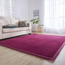 Axyaa Coral Fleece Tatami Floor Mat for Soft Bedroom Living Room Rugs