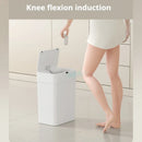 Axyaa Smart Trash Can for Narrow Spaces: Auto Sensor, Dual Orientation (Vertical/Horizontal)