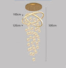 Axyaa LED Ceiling Lamp Chandelier for Modern Bedroom and Dining Room
