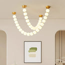 Axyaa LED Pendant Chandeliers for Modern Living and Dining Room Lighting