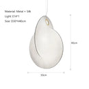 Axyaa Wabi Sabi Silk Pendant Lamp for Home and Restaurant Interior Lighting