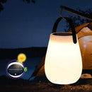 Axyaa Solar Camping Lantern: Rechargeable LED Table Lamp with Silicone Handle