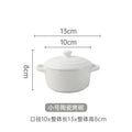 Axyaa Ceramic Double Ear Bowl for Oven Safe Cooking & Baking