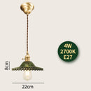 Axyaa Diamond Glass LED Pendant Lamp - Modern Nordic Hanging Lights
