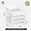 Axyaa Metal File Tray - Office Document Storage Rack