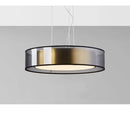 Axyaa Copper Pendant Light: Luxury Post-modern Ceiling Light for Home Decor