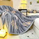 Axyaa Milk Flannel Printed Blanket
