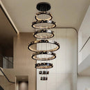 Axyaa LED Chandelier for Modern Dining Room - Indoor Ceiling Lighting