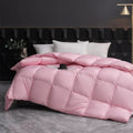 Axyaa Luxe Goose Down Quilt | Fluffy Queen King Size Duvet with Cotton Shell