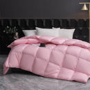Axyaa Luxe Goose Down Quilt | Fluffy Queen King Size Duvet with Cotton Shell