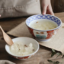 Axya Japanese Ceramic Soup Bowl with Lid, 6 Inch