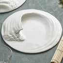 Axyaa Fusion Ceramic Tableware Set for Hotel Fine Dining and Cold Dishes