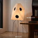 Noguchi Isamu Style Rice Paper Floor Lamp for Chic Home Decor by Axyaa