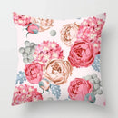Axyaa Cute Butterfly Floral Print Pillowcase 45*45cm for Home & Office Decor