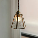 Axyaa Industrial Vintage Glass Shade LED Pendant Chandelier
